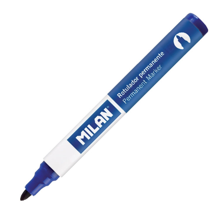Picture of 375 PERMANENT MARKER MILAN BLUE COLOR – ROUND POINT 4MM